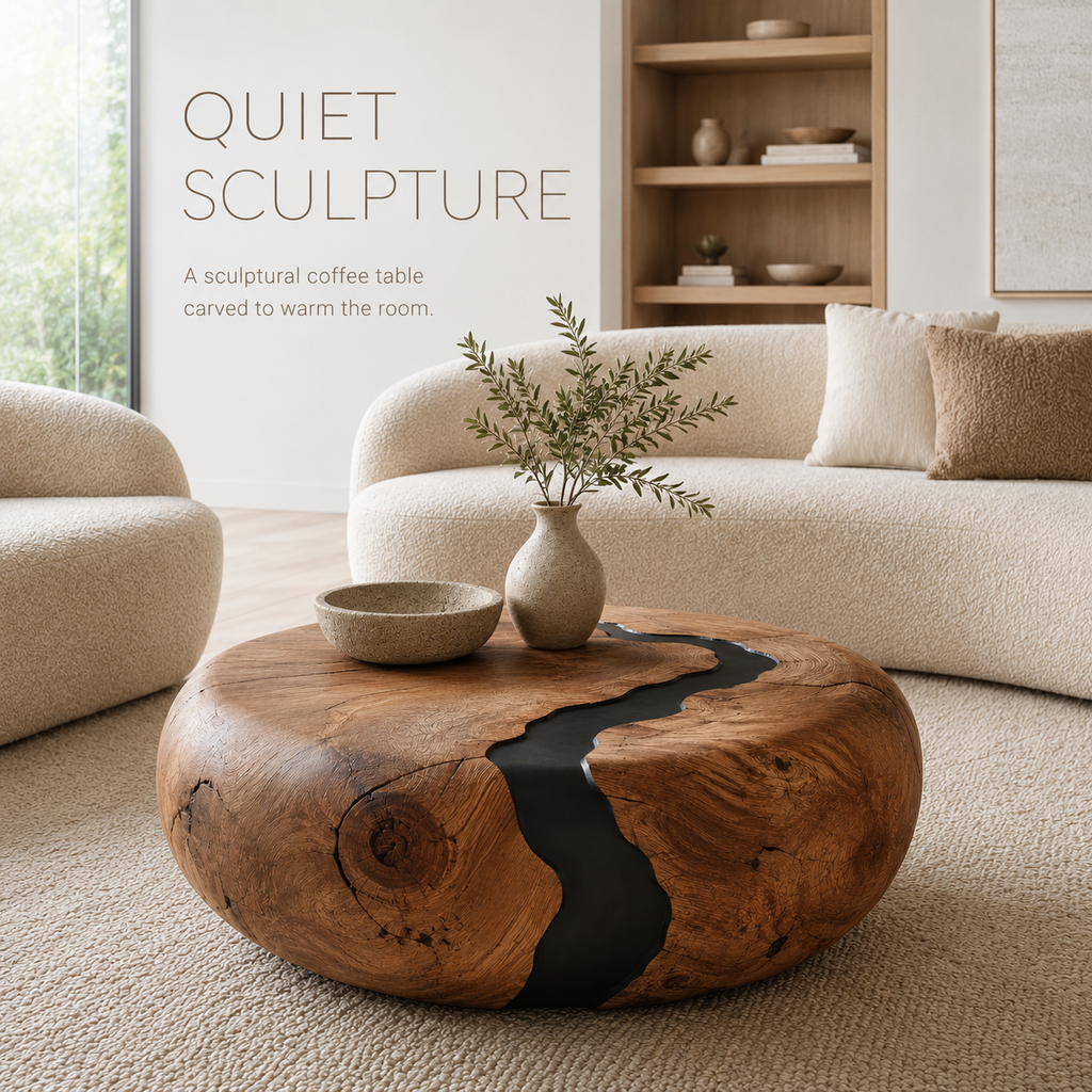 Veyra Gallery Wood Coffee Table - product image 02
