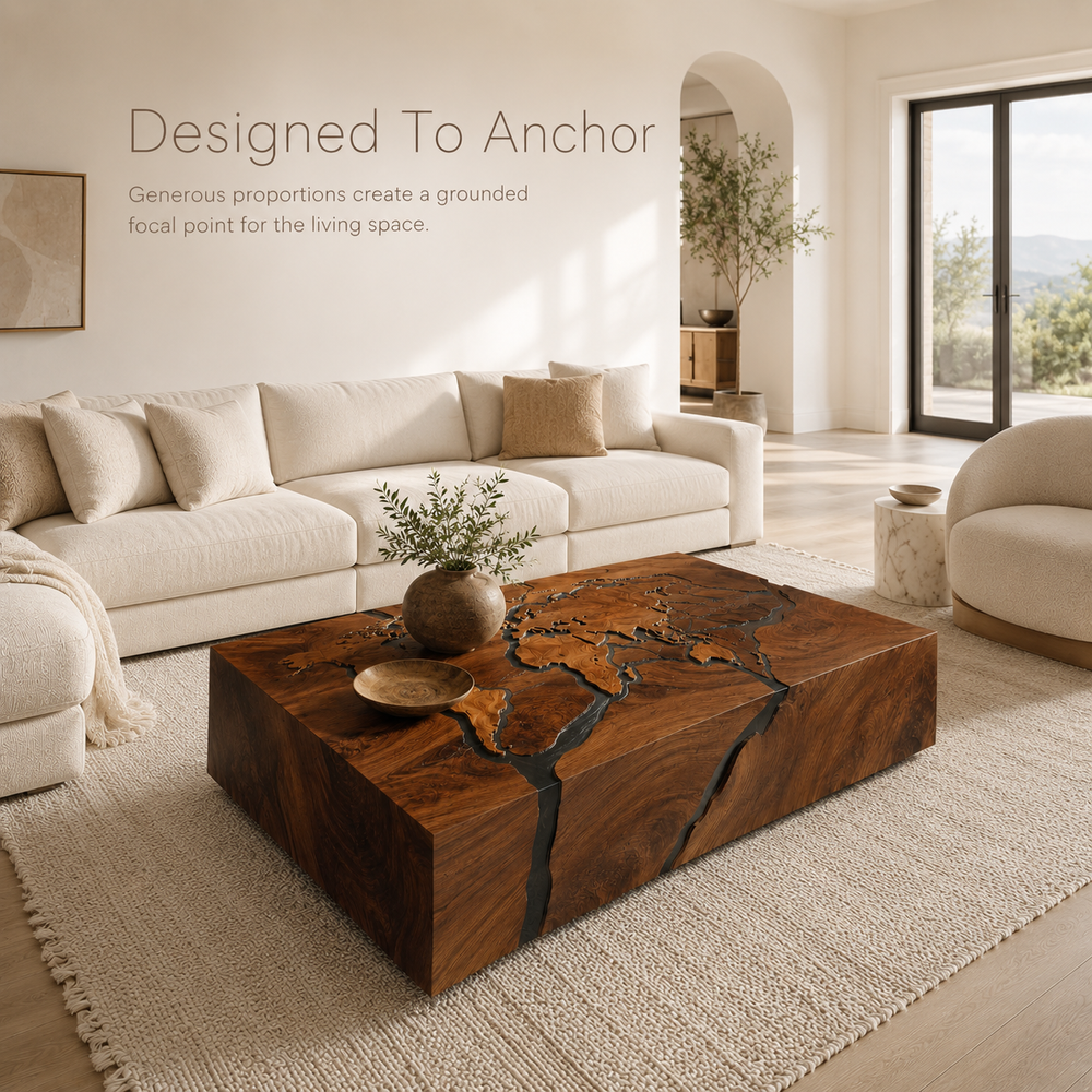 Liora Warm Walnut Coffee Table - product image 04