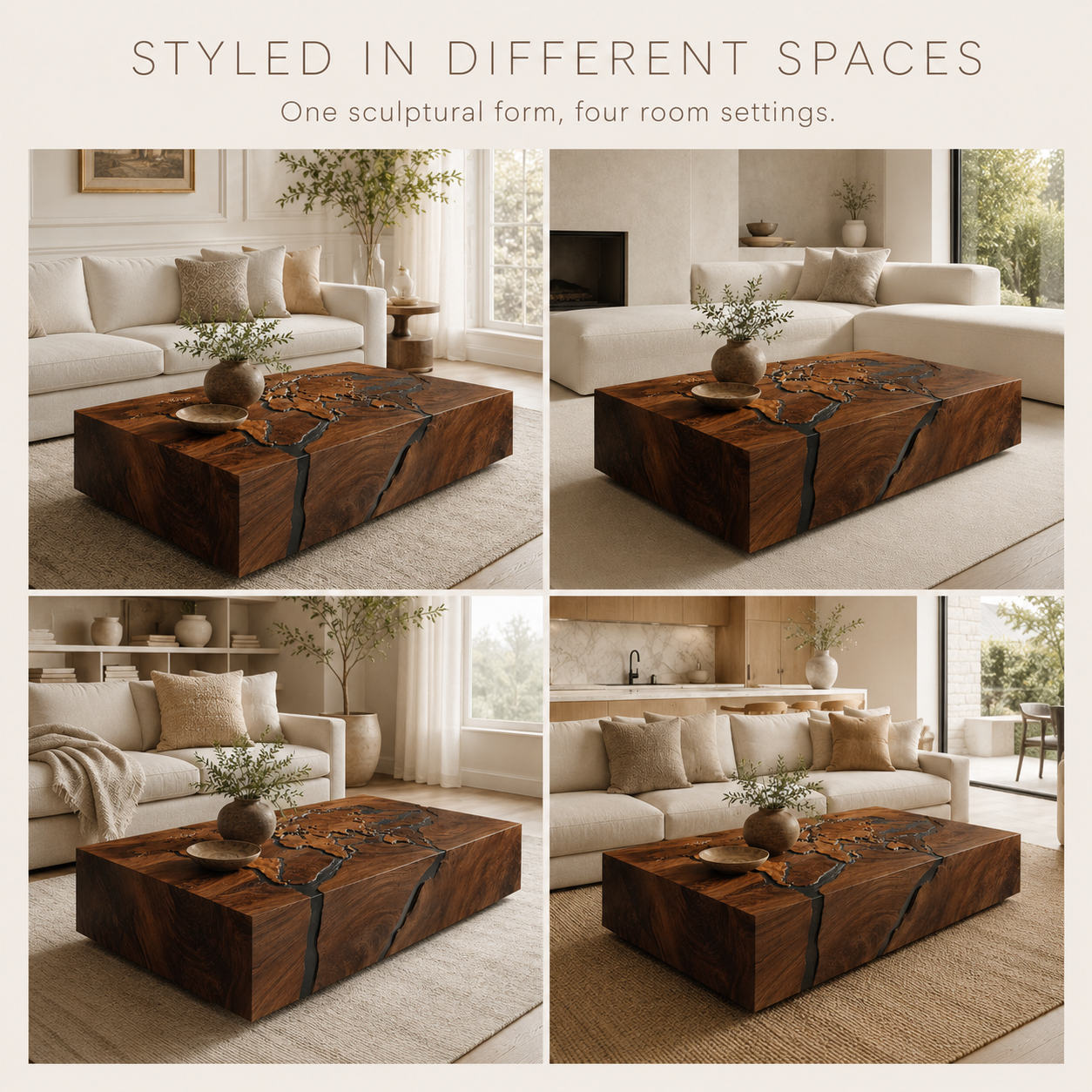 Liora Warm Walnut Coffee Table - product image 10