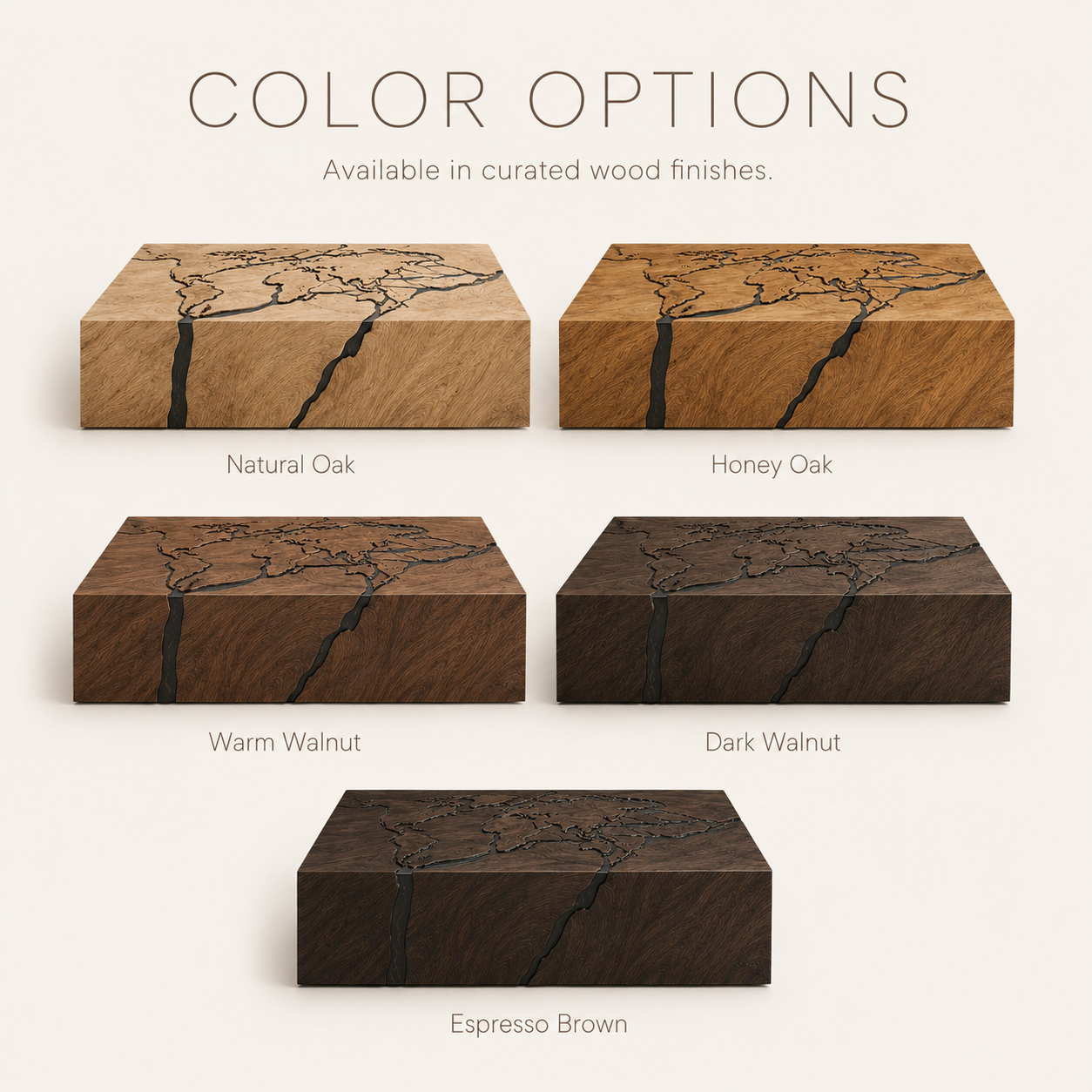 Liora Warm Walnut Coffee Table - product image 11
