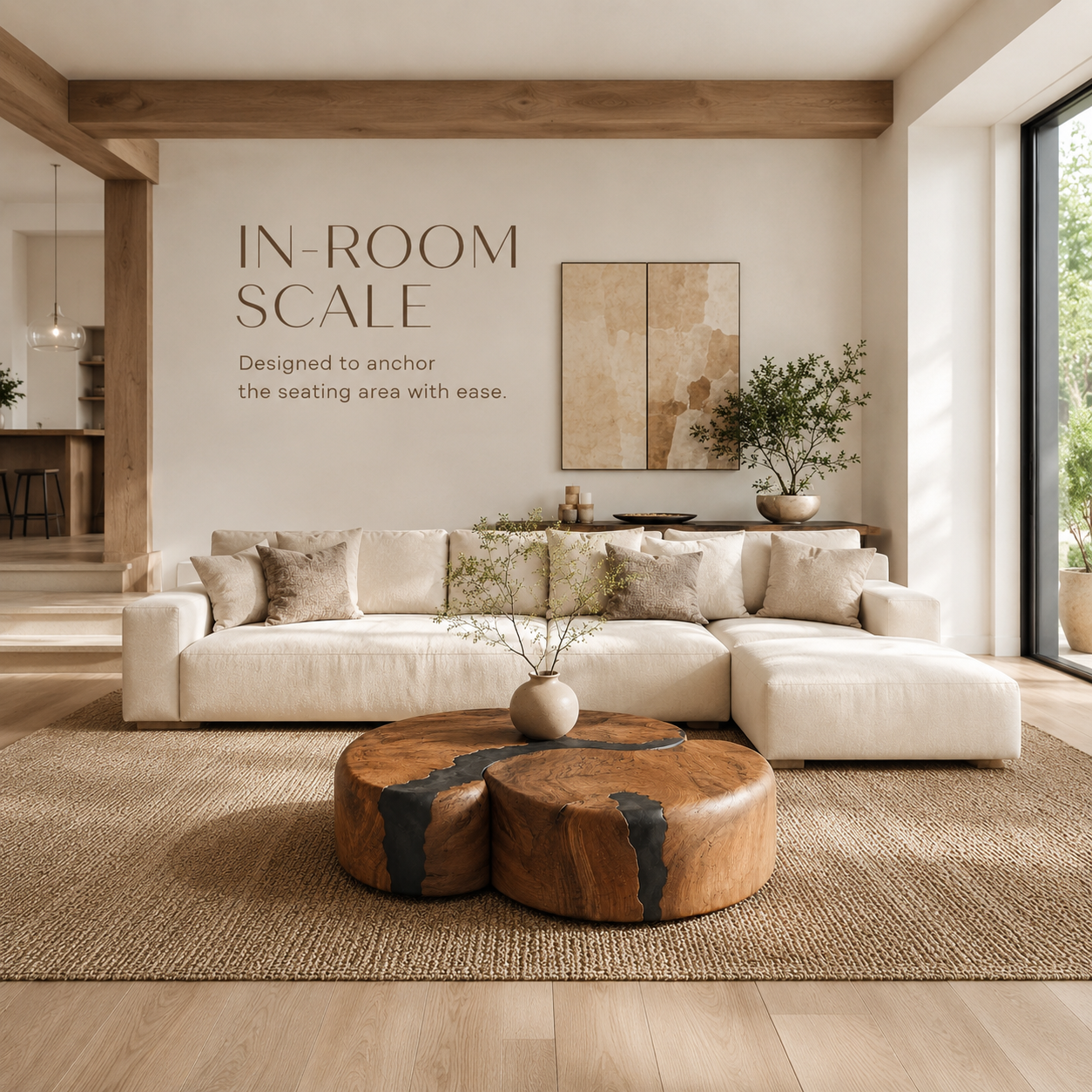 Brielle Sculpted Coffee Table - product image 04