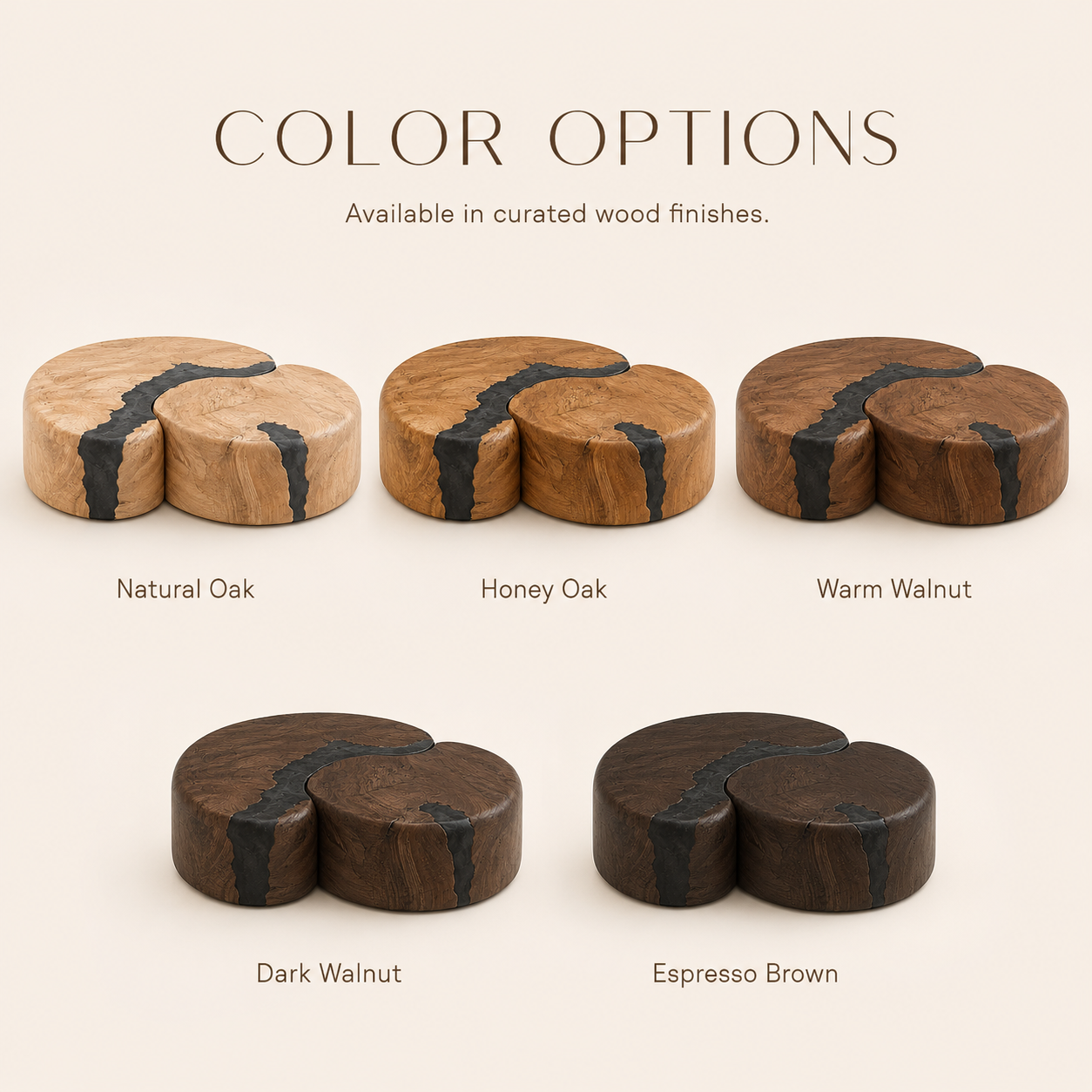 Brielle Sculpted Coffee Table - product image 06