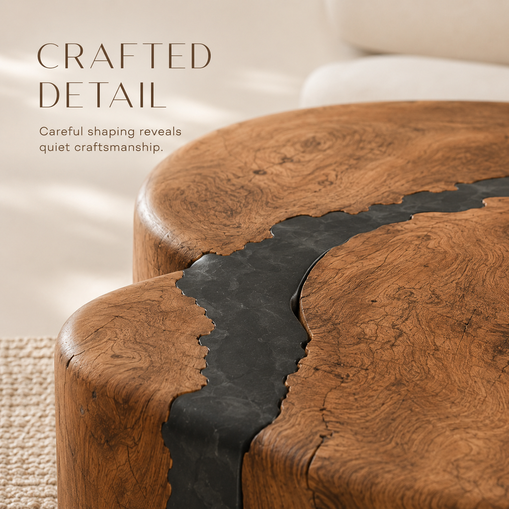 Brielle Sculpted Coffee Table - product image 09