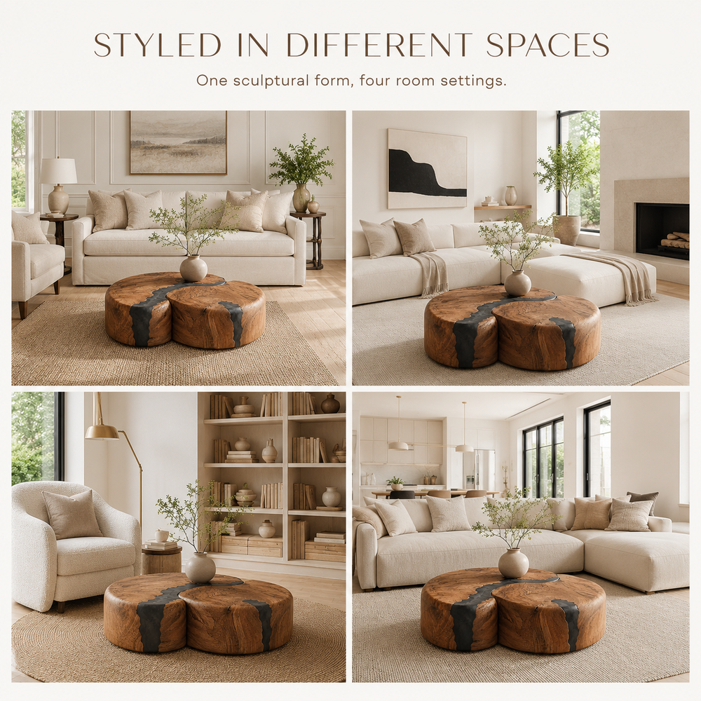 Brielle Sculpted Coffee Table - product image 10