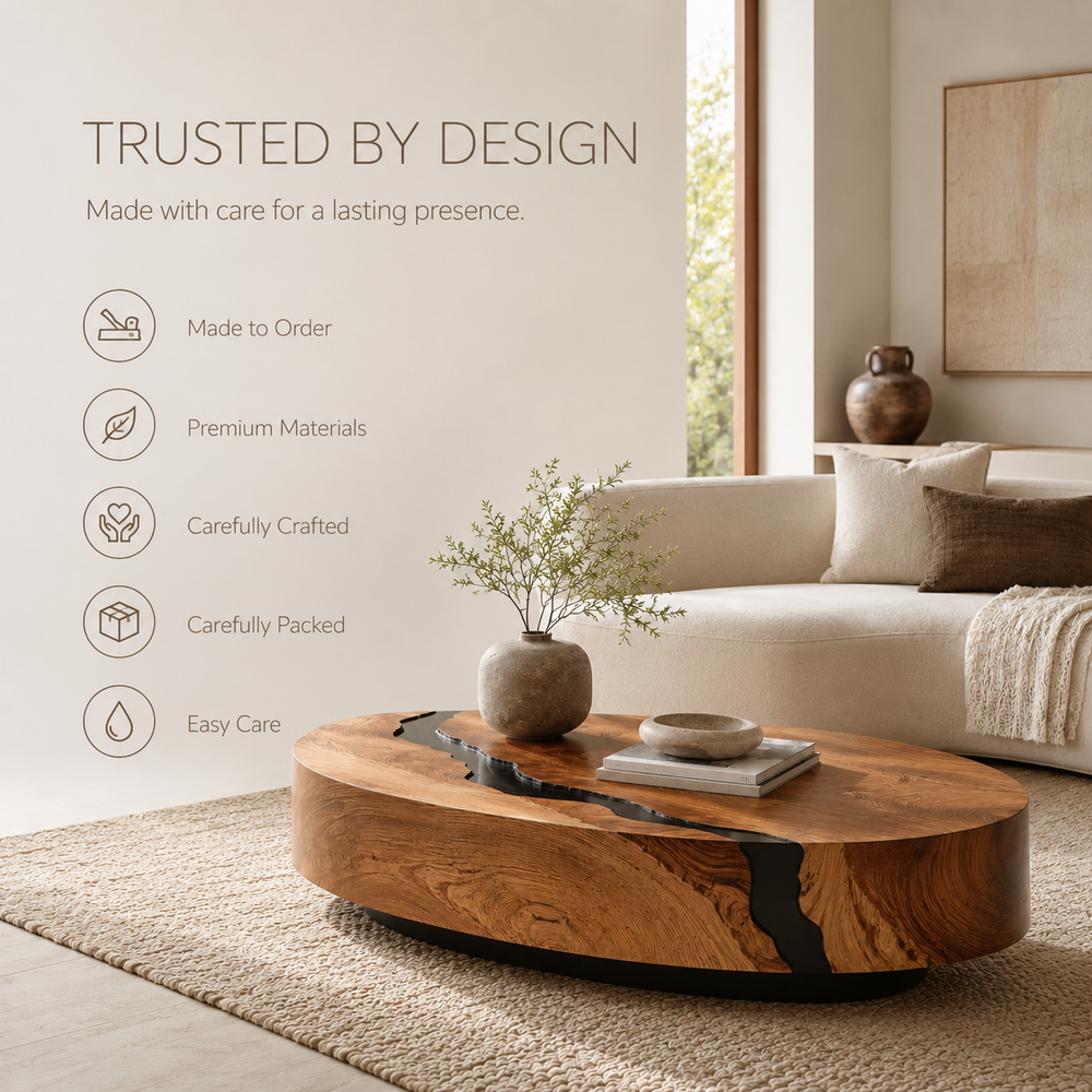 Orin Organic Modern Coffee Table - product image 09