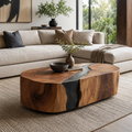 Selene Rounded Lounge Coffee Table - main view