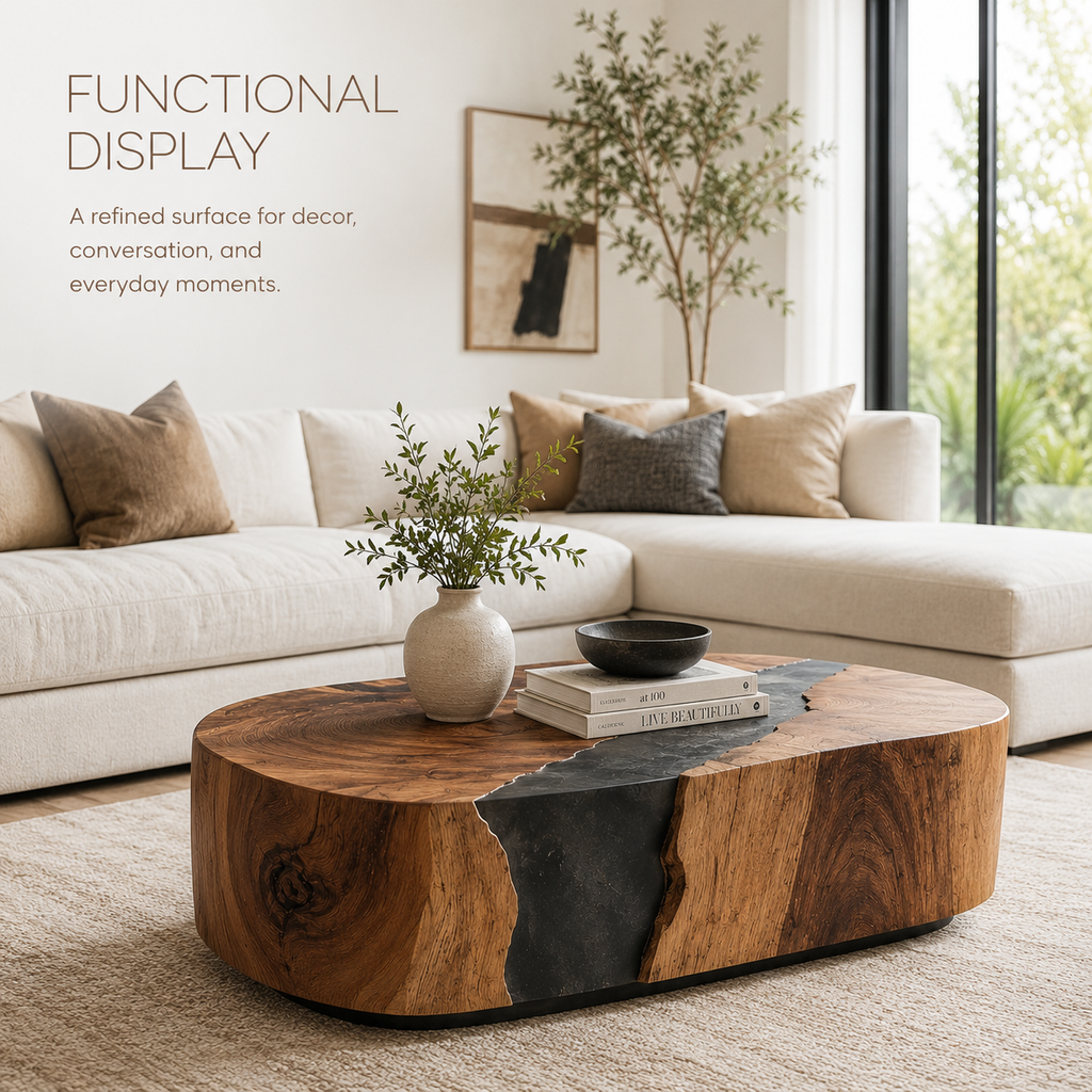 Selene Rounded Lounge Coffee Table - product image 07