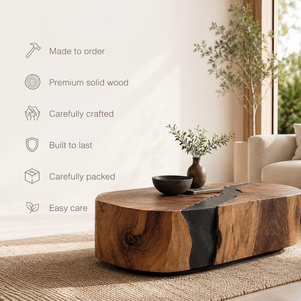 Selene Rounded Lounge Coffee Table - product image 09