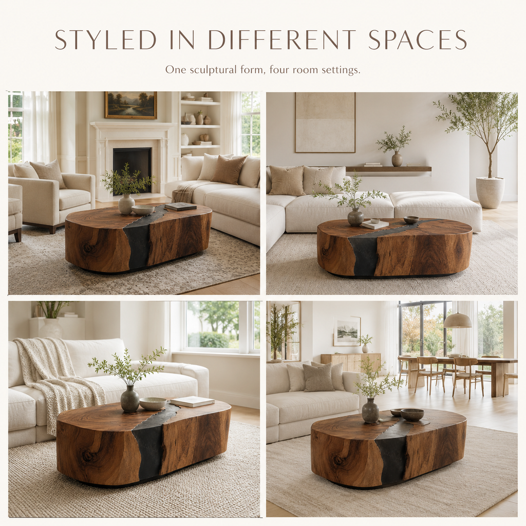 Selene Rounded Lounge Coffee Table - product image 10