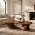 Mira Flow Wood Coffee Table - main view