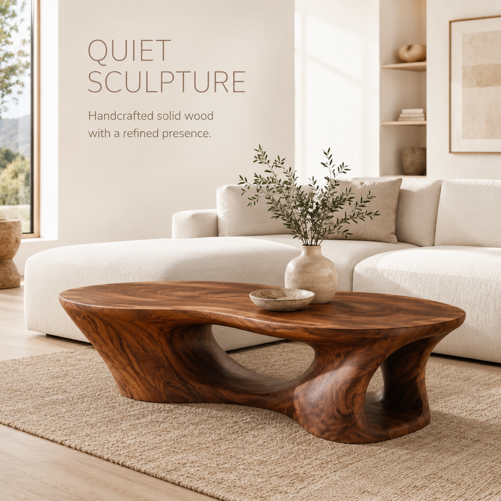 Mira Flow Wood Coffee Table - product image 02
