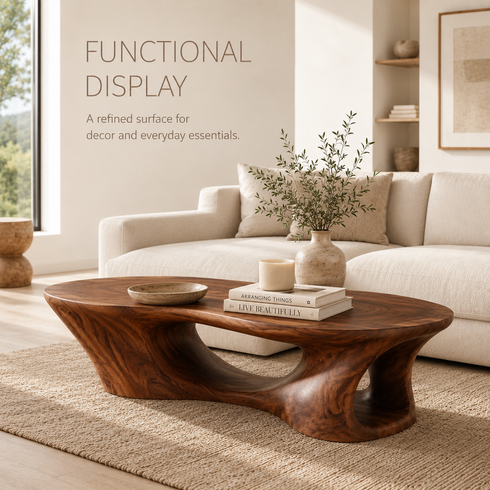 Mira Flow Wood Coffee Table - product image 07