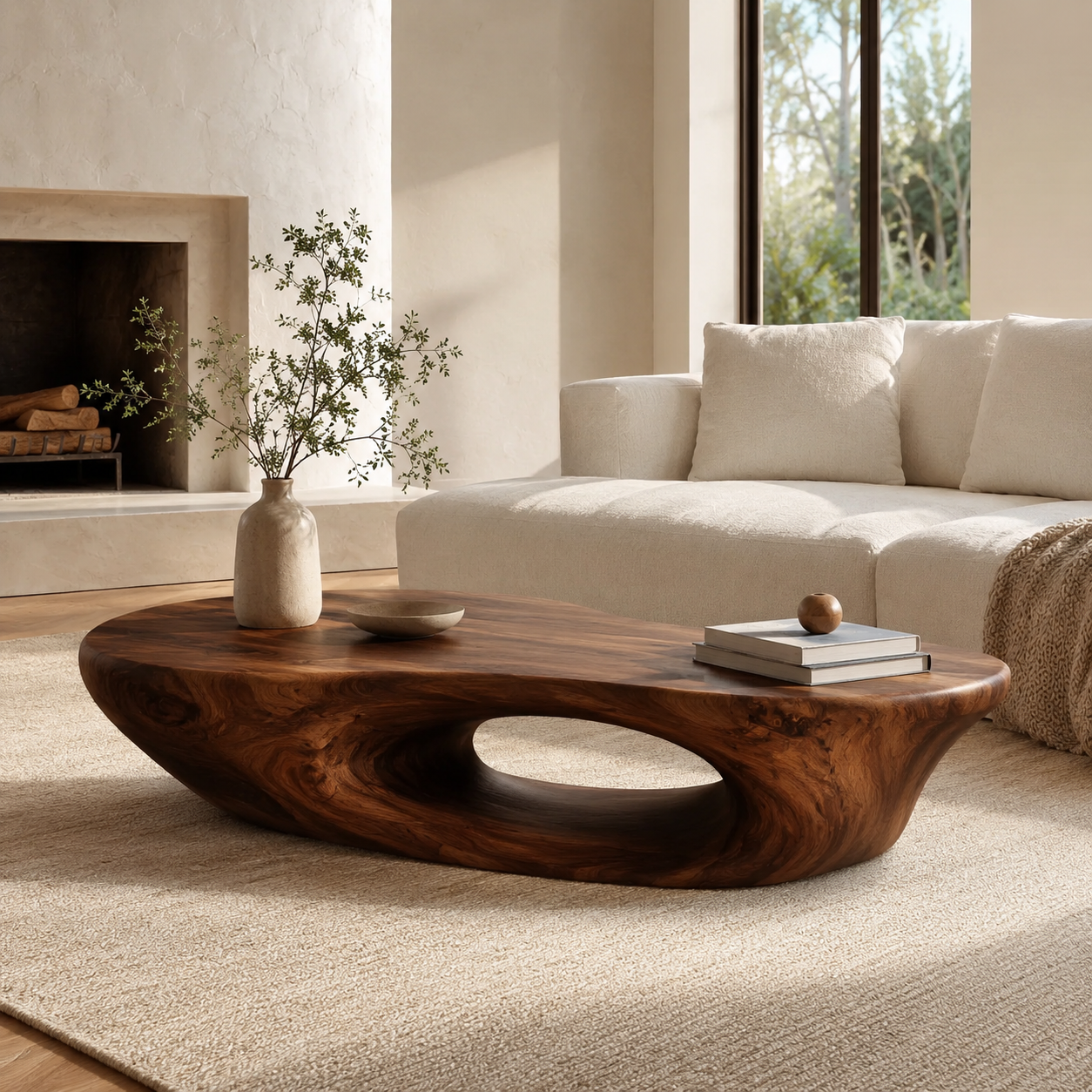 Talia Soft Edge Coffee Table - main view