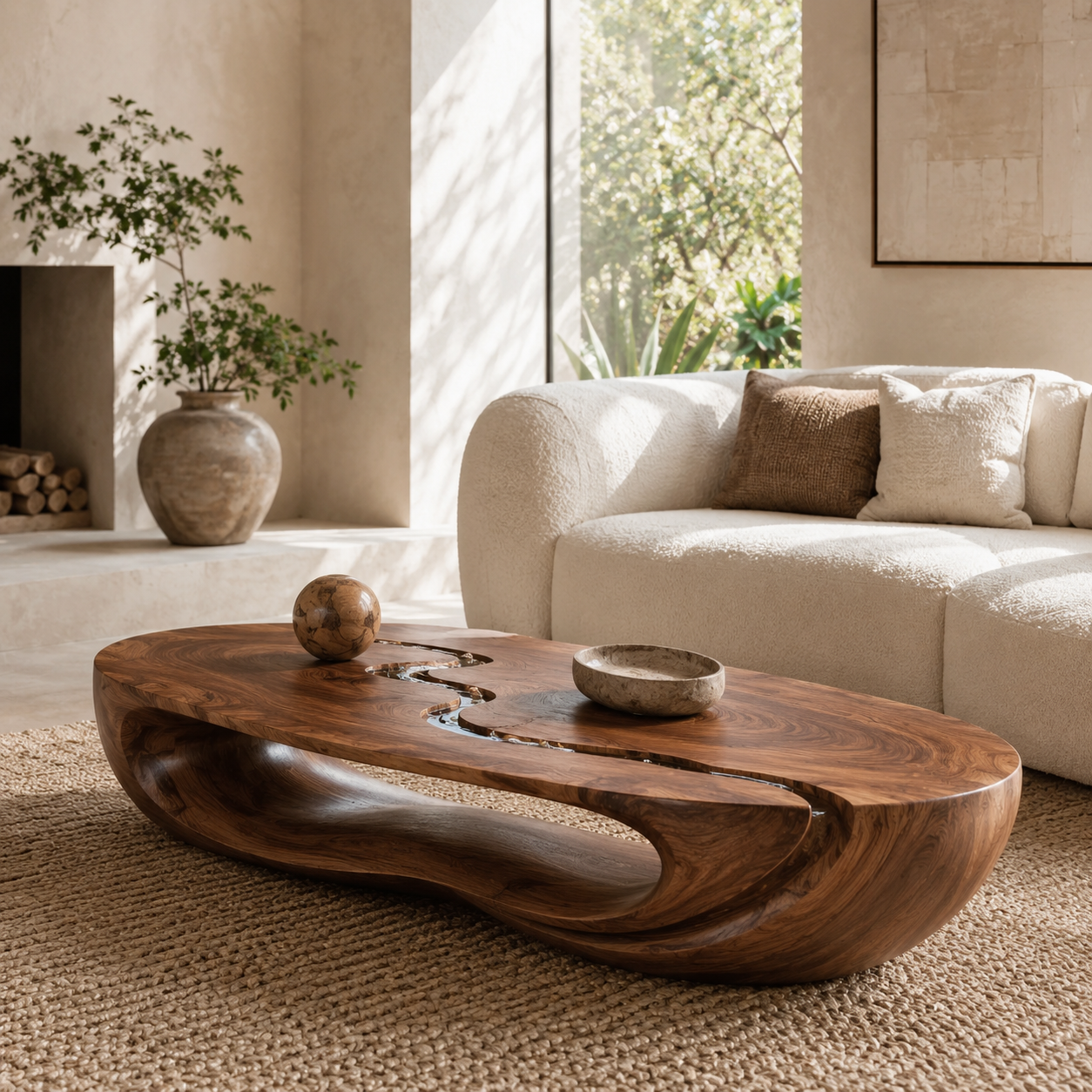 Vale Sculptural Coffee Table - main view
