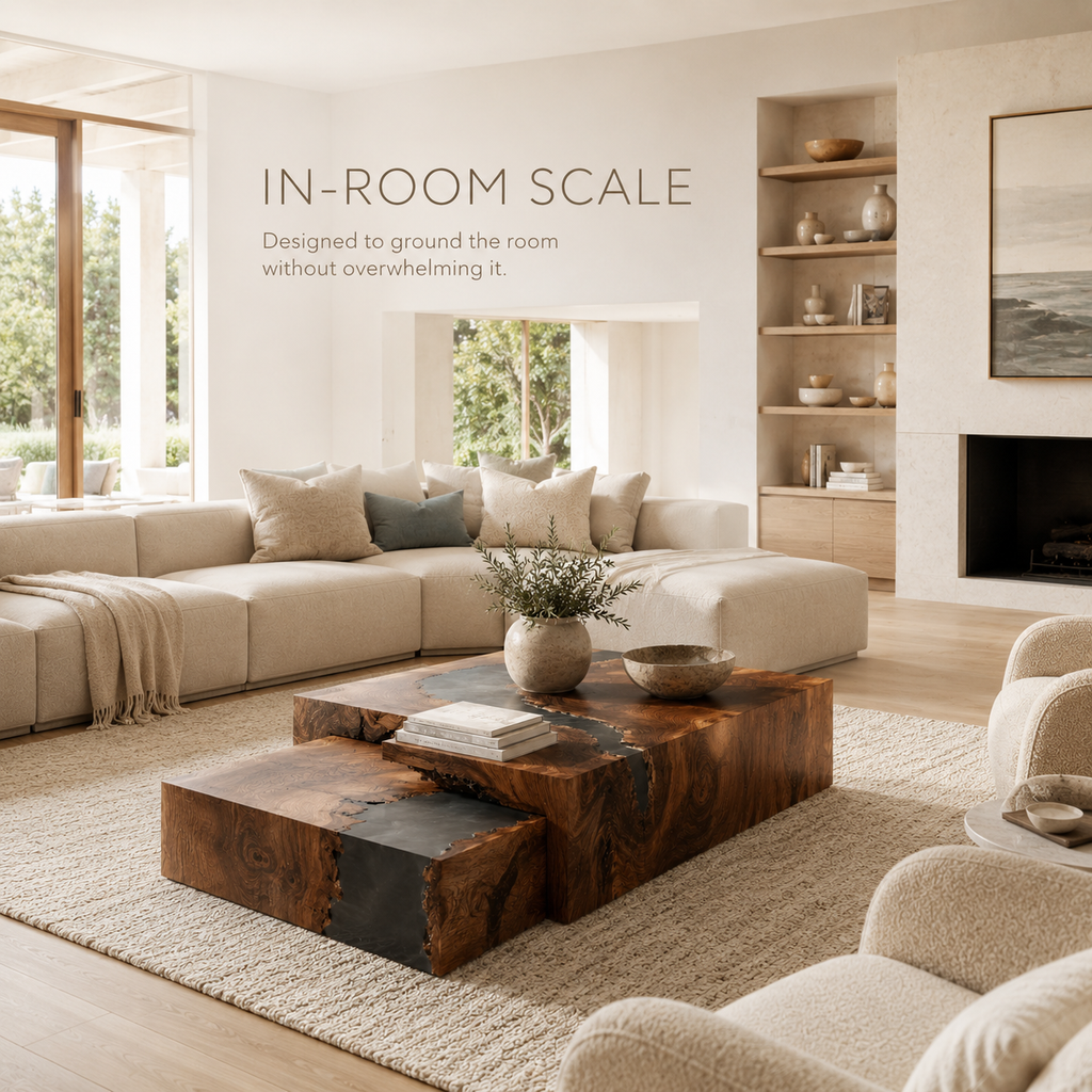 Celine Warm Modern Coffee Table - product image 04