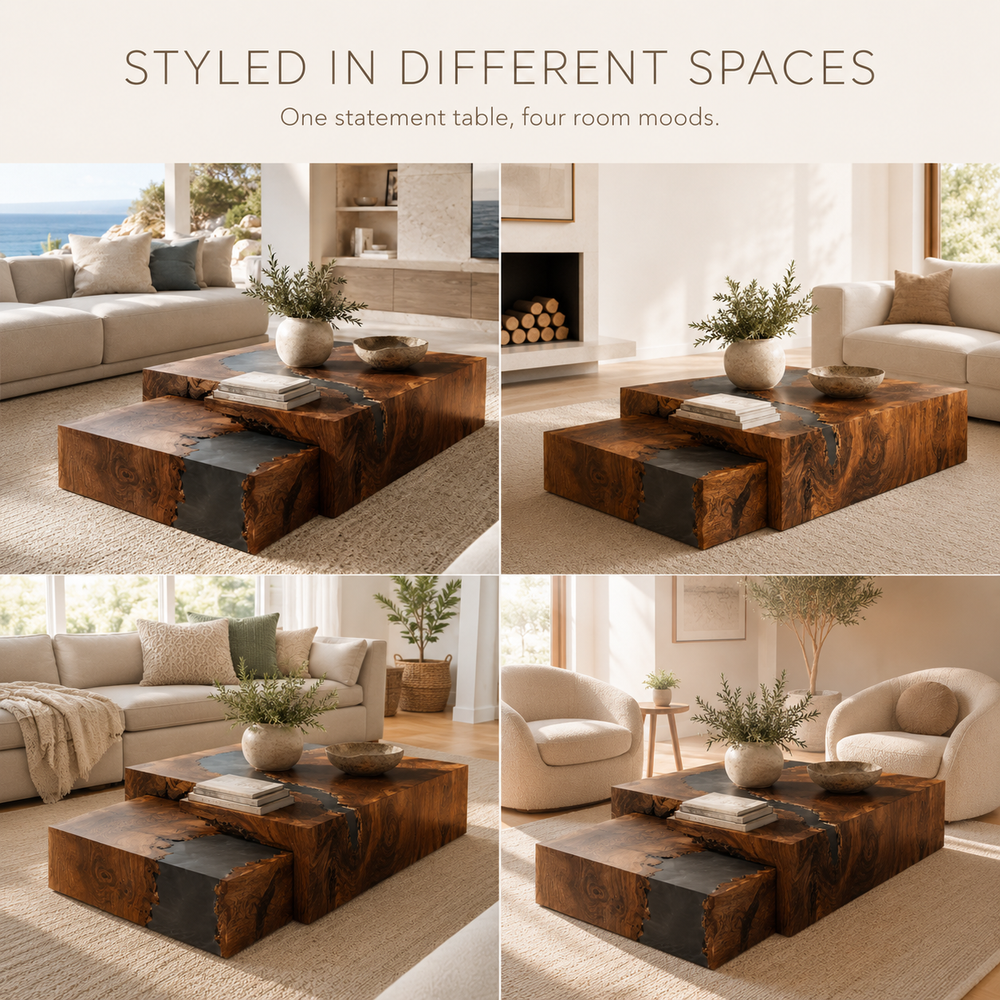 Celine Warm Modern Coffee Table - product image 11