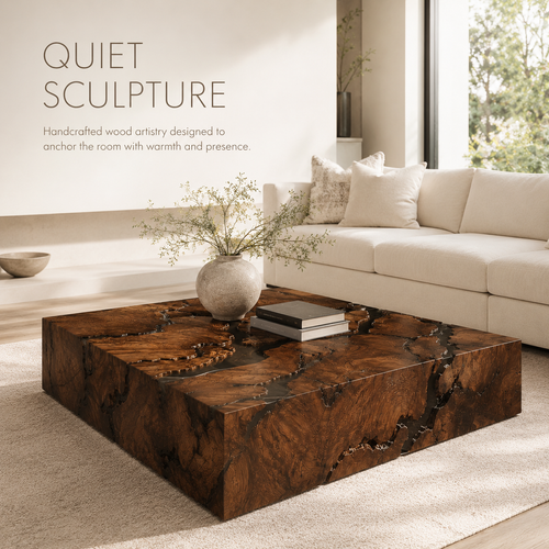 Alden Curved Wood Coffee Table - product image 02