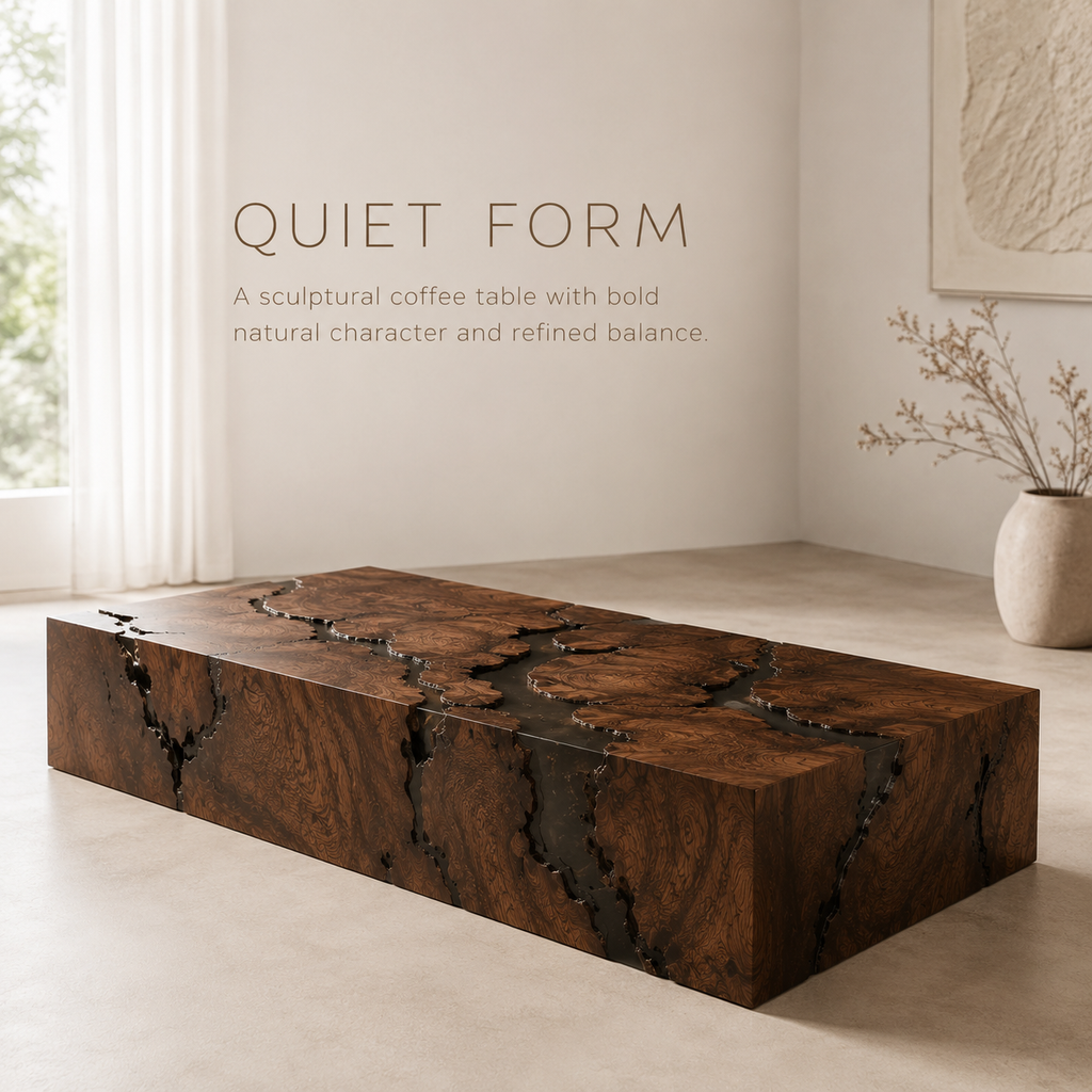 Alden Curved Wood Coffee Table - product image 03