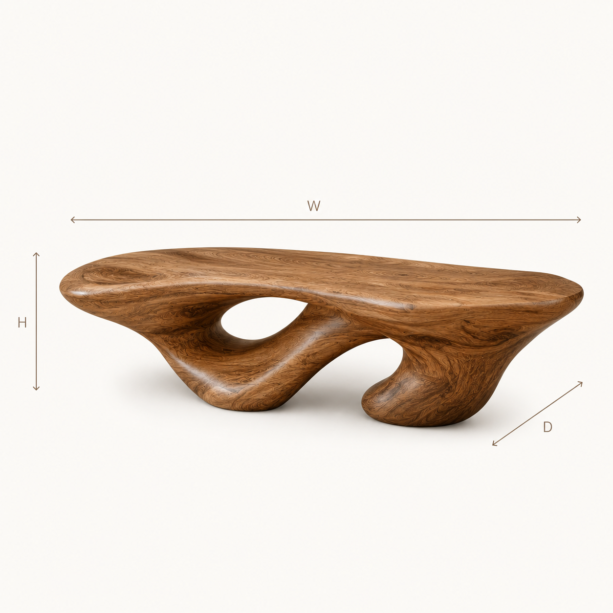Caldera Organic Coffee Table - Design 181 - product image 08