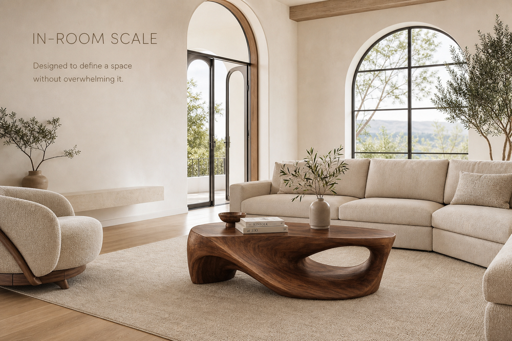 Elara Soft Curve Coffee Table - Design 183 - product image 04