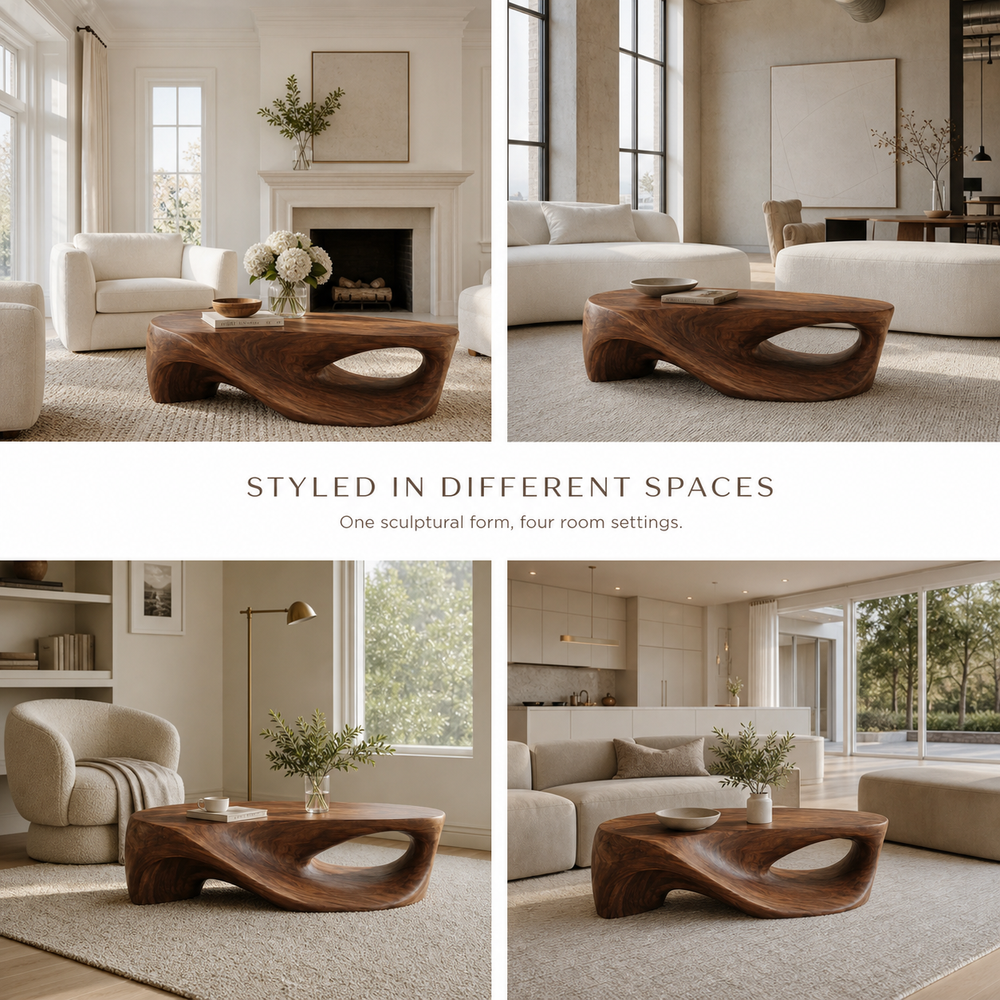 Elara Soft Curve Coffee Table - Design 183 - product image 10