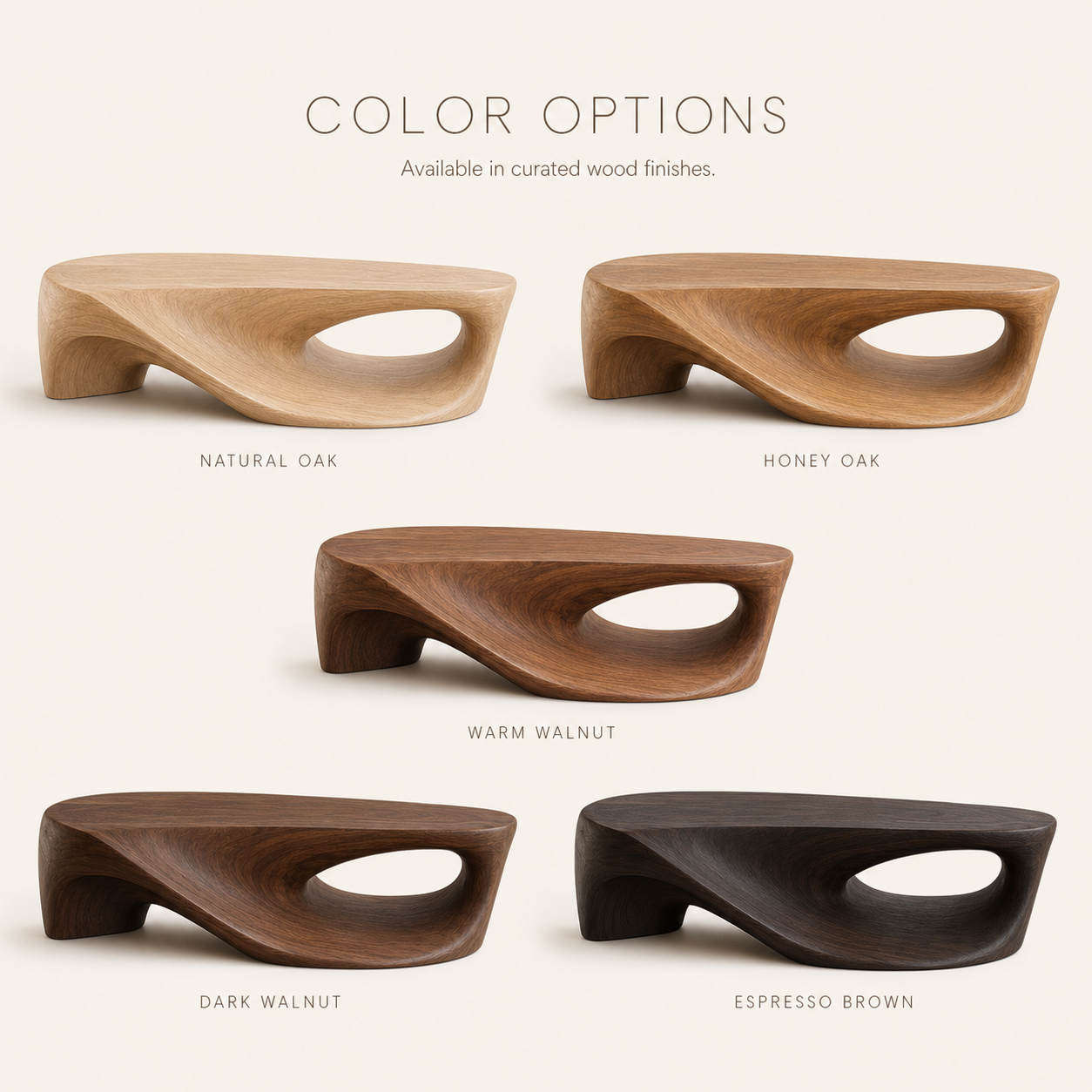 Elara Soft Curve Coffee Table - Design 183 - product image 11
