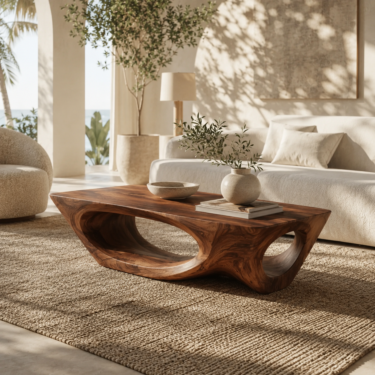 Veyra Gallery Wood Coffee Table - Design 184 - main view