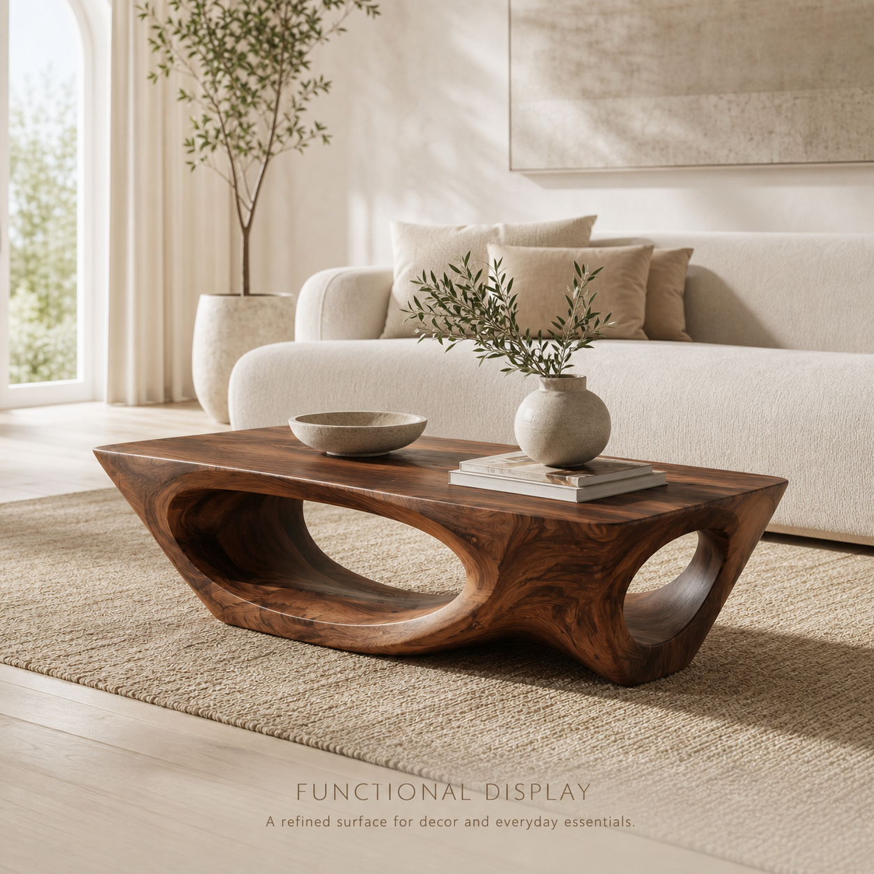 Veyra Gallery Wood Coffee Table - Design 184 - product image 07