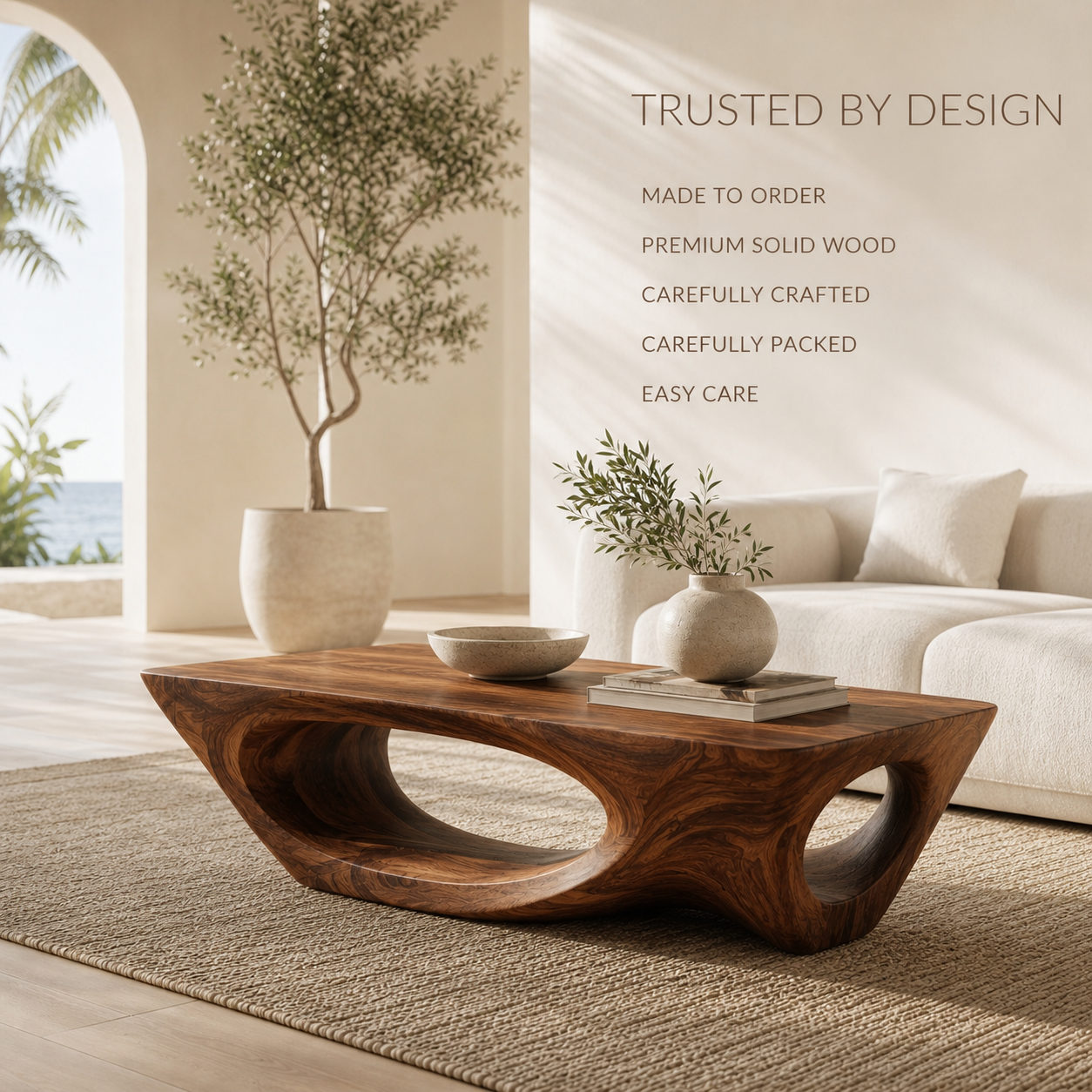Veyra Gallery Wood Coffee Table - Design 184 - product image 09