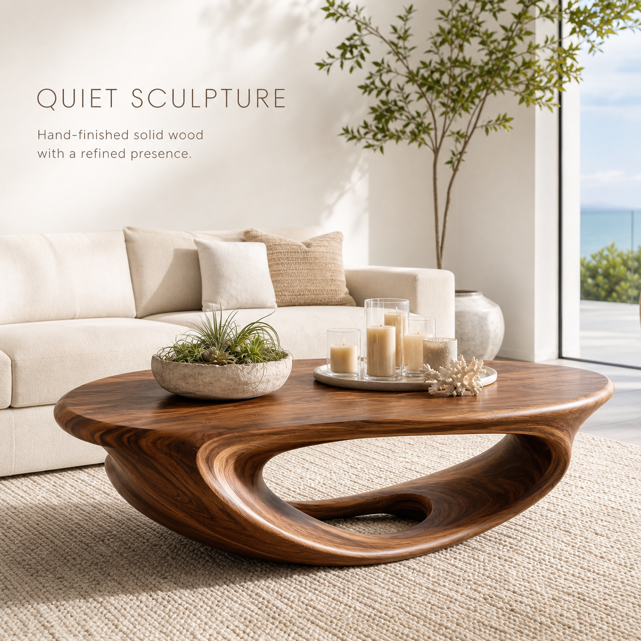 Nolan Arc Living Room Coffee Table - Design 185 - product image 02