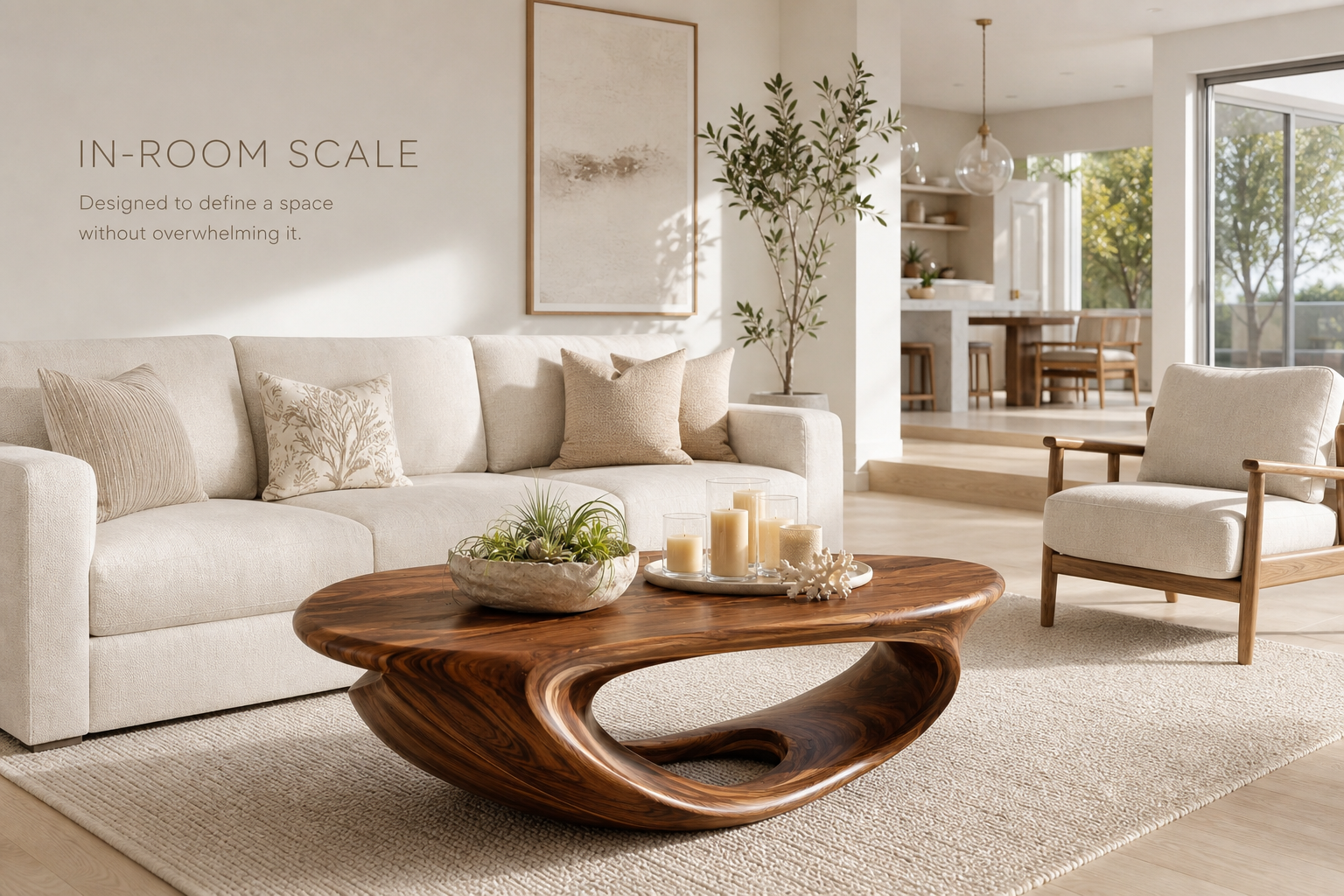 Nolan Arc Living Room Coffee Table - Design 185 - product image 04