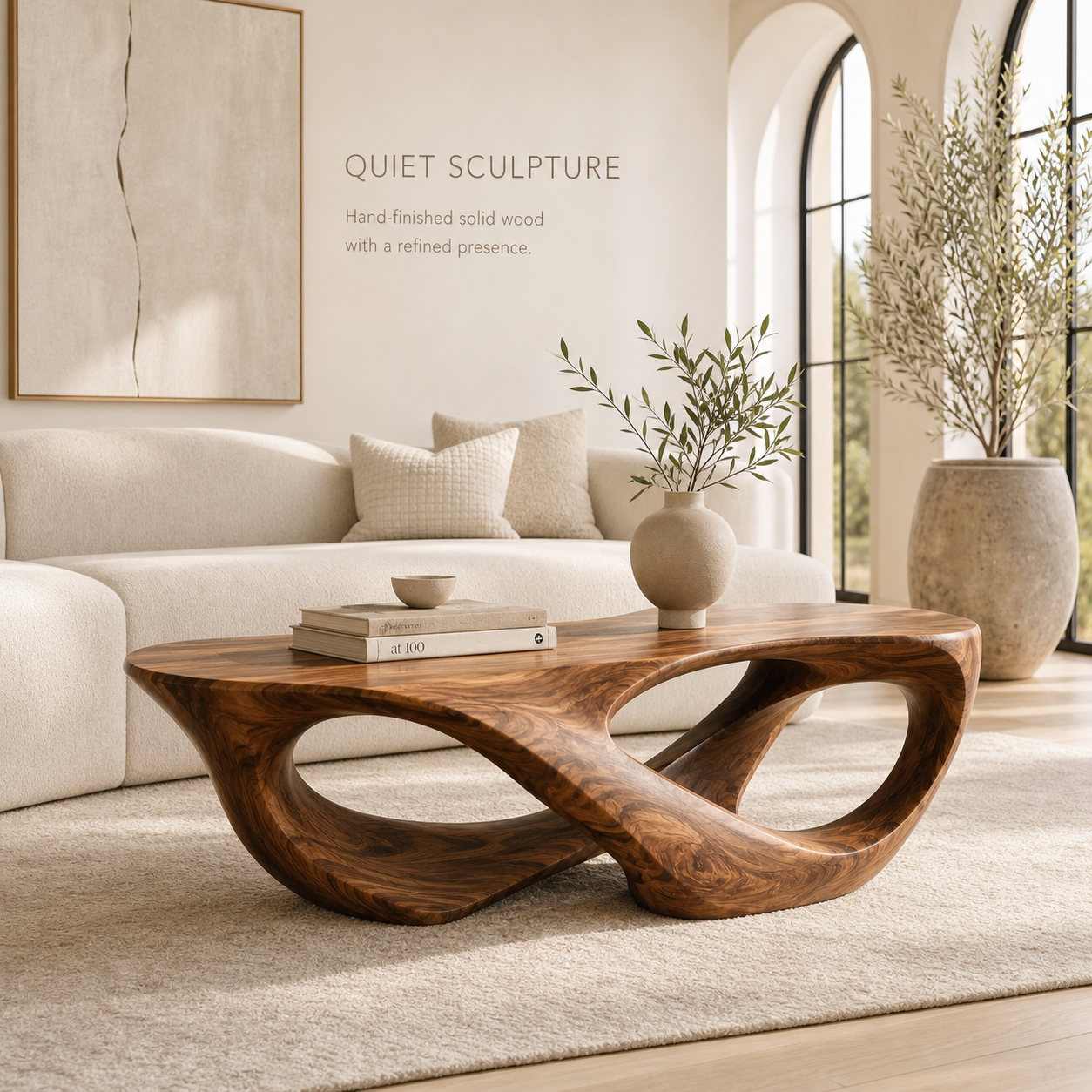 Liora Warm Walnut Coffee Table - Design 186 - product image 02
