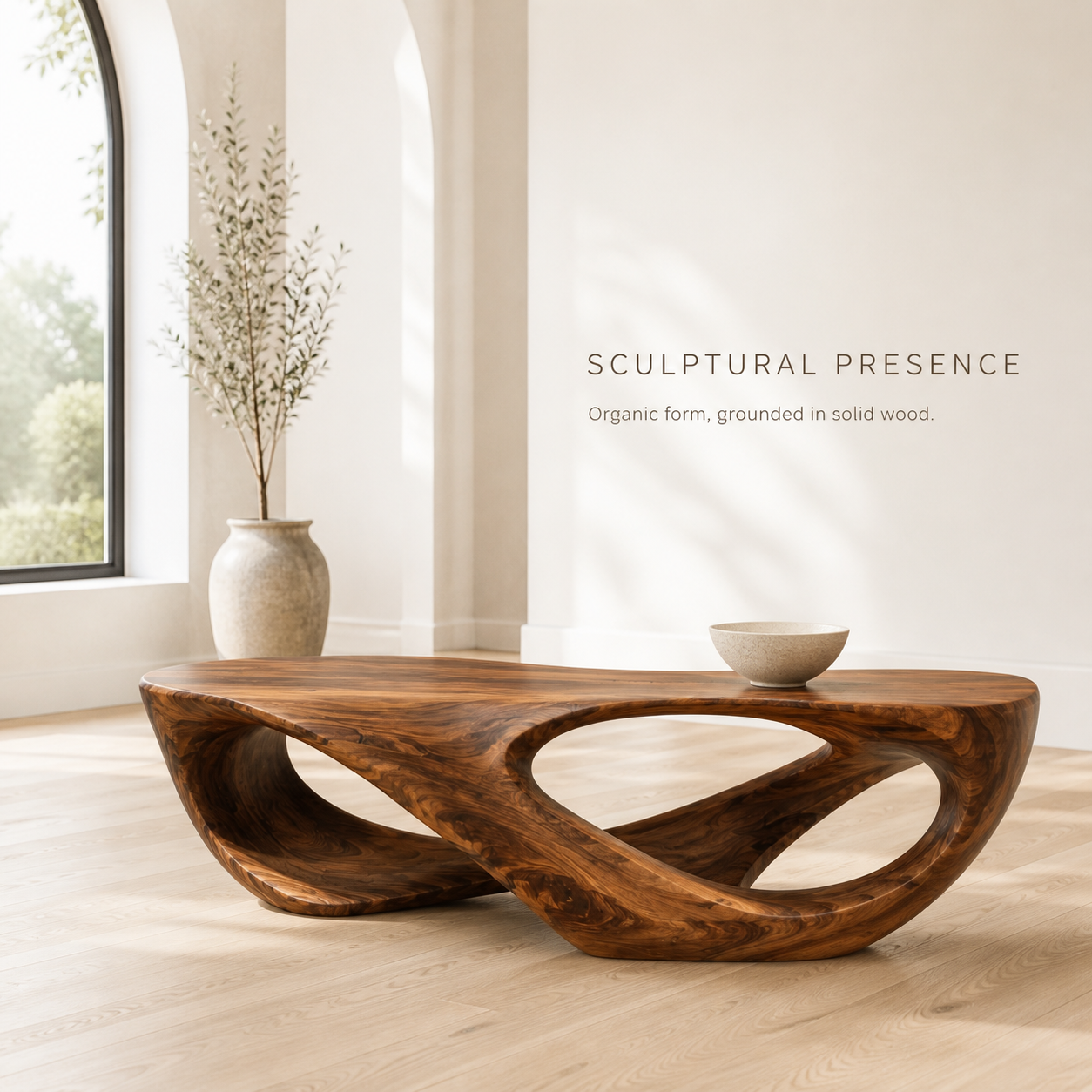 Liora Warm Walnut Coffee Table - Design 186 - product image 03