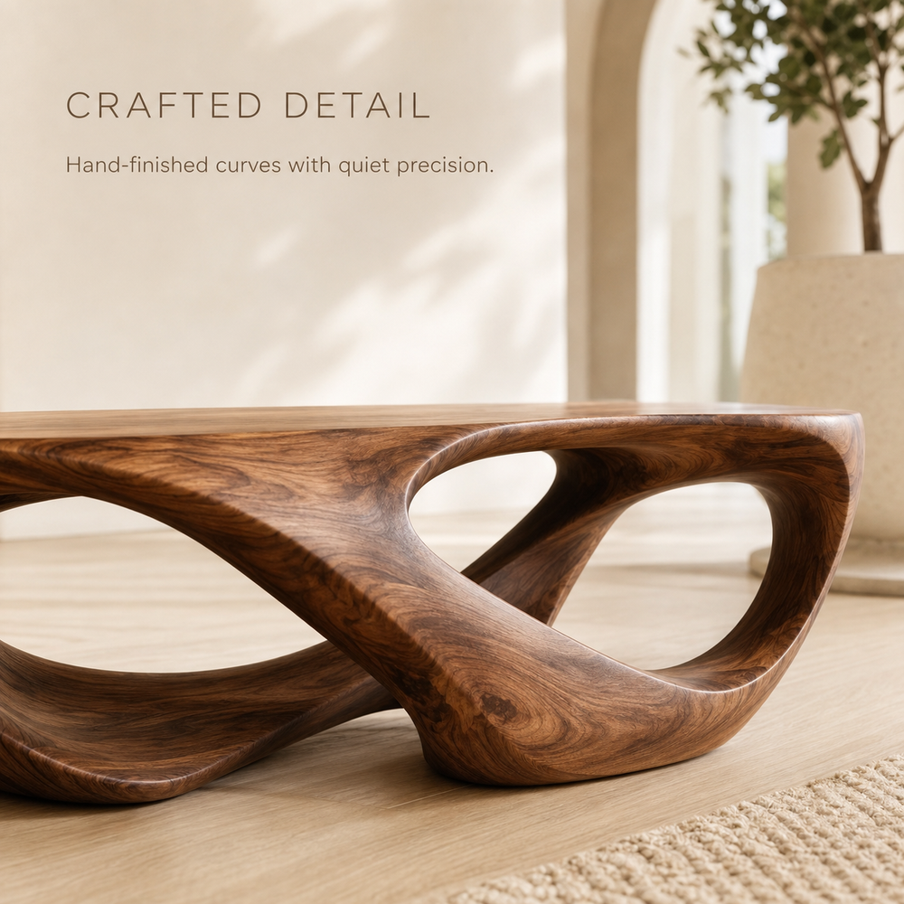 Liora Warm Walnut Coffee Table - Design 186 - product image 06