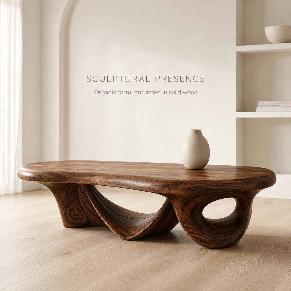 Brielle Sculpted Coffee Table - Design 188 - product image 03