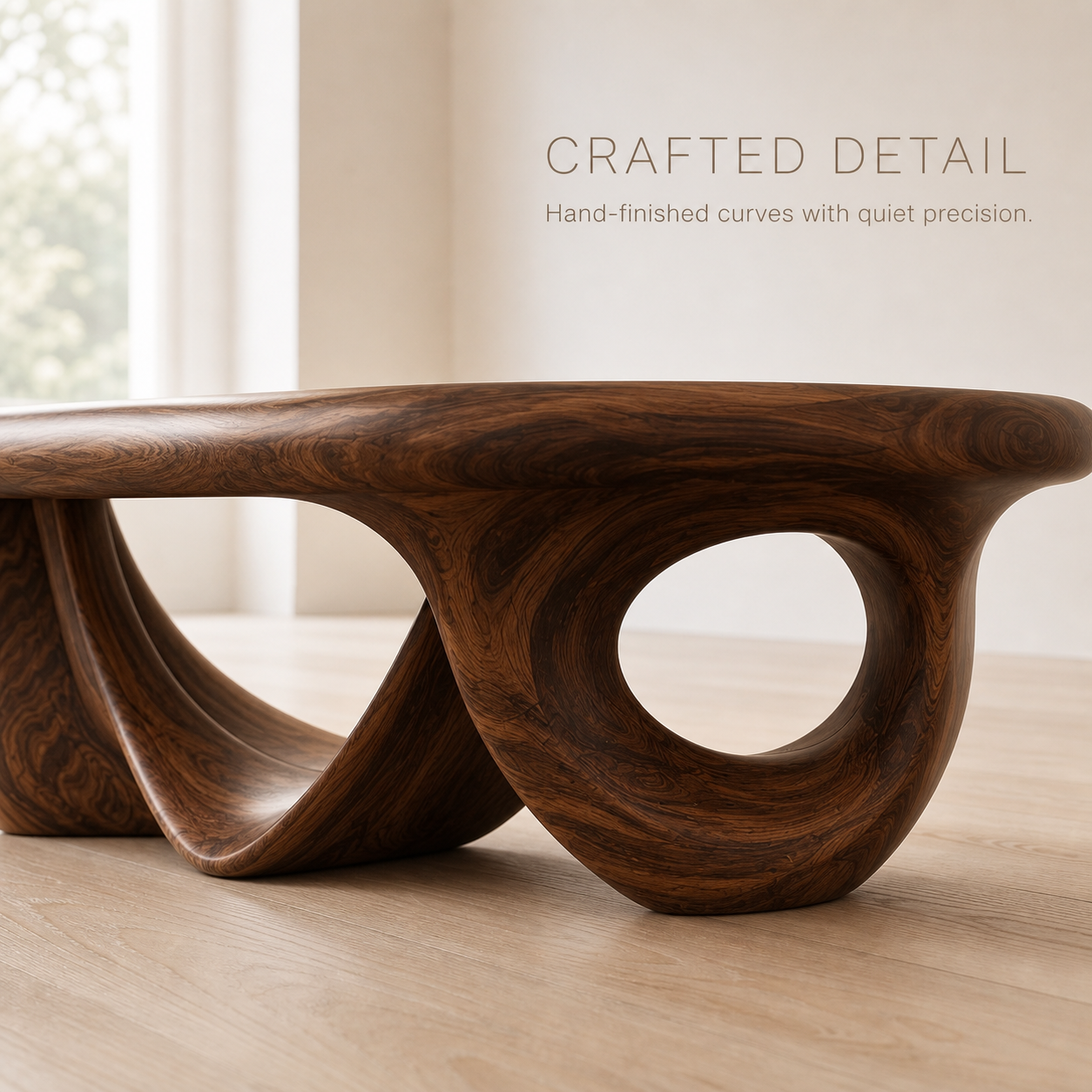 Brielle Sculpted Coffee Table - Design 188 - product image 06