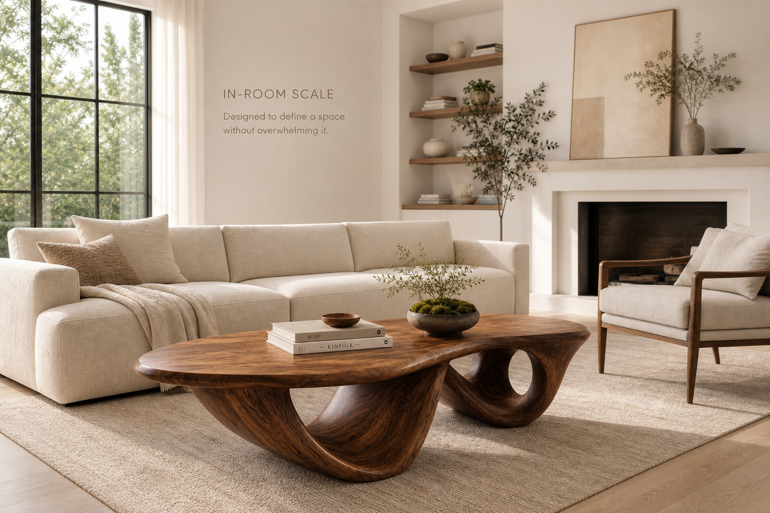 Orin Organic Modern Coffee Table - Design 189 - product image 04
