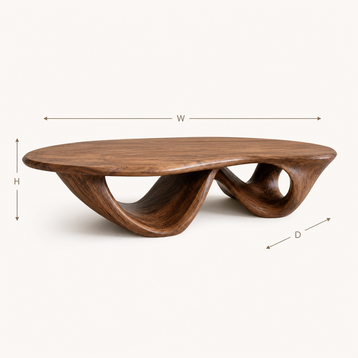 Orin Organic Modern Coffee Table - Design 189 - product image 08