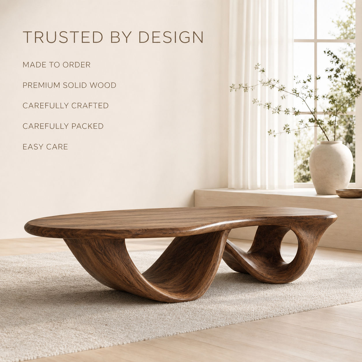 Orin Organic Modern Coffee Table - Design 189 - product image 09