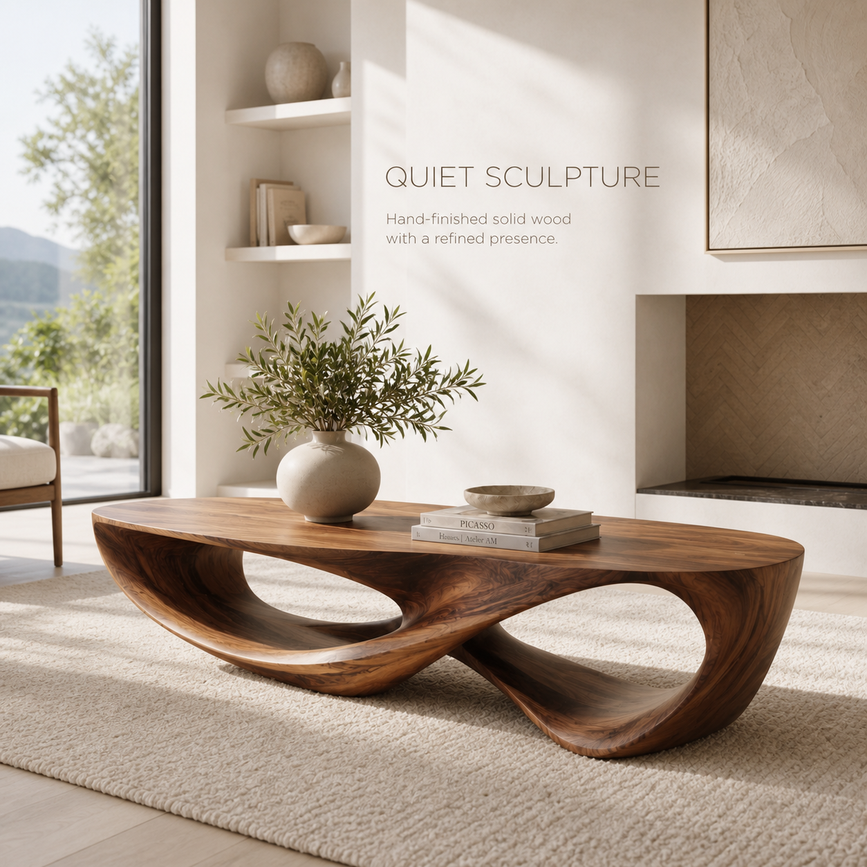 Selene Rounded Lounge Coffee Table - Design 190 - product image 02