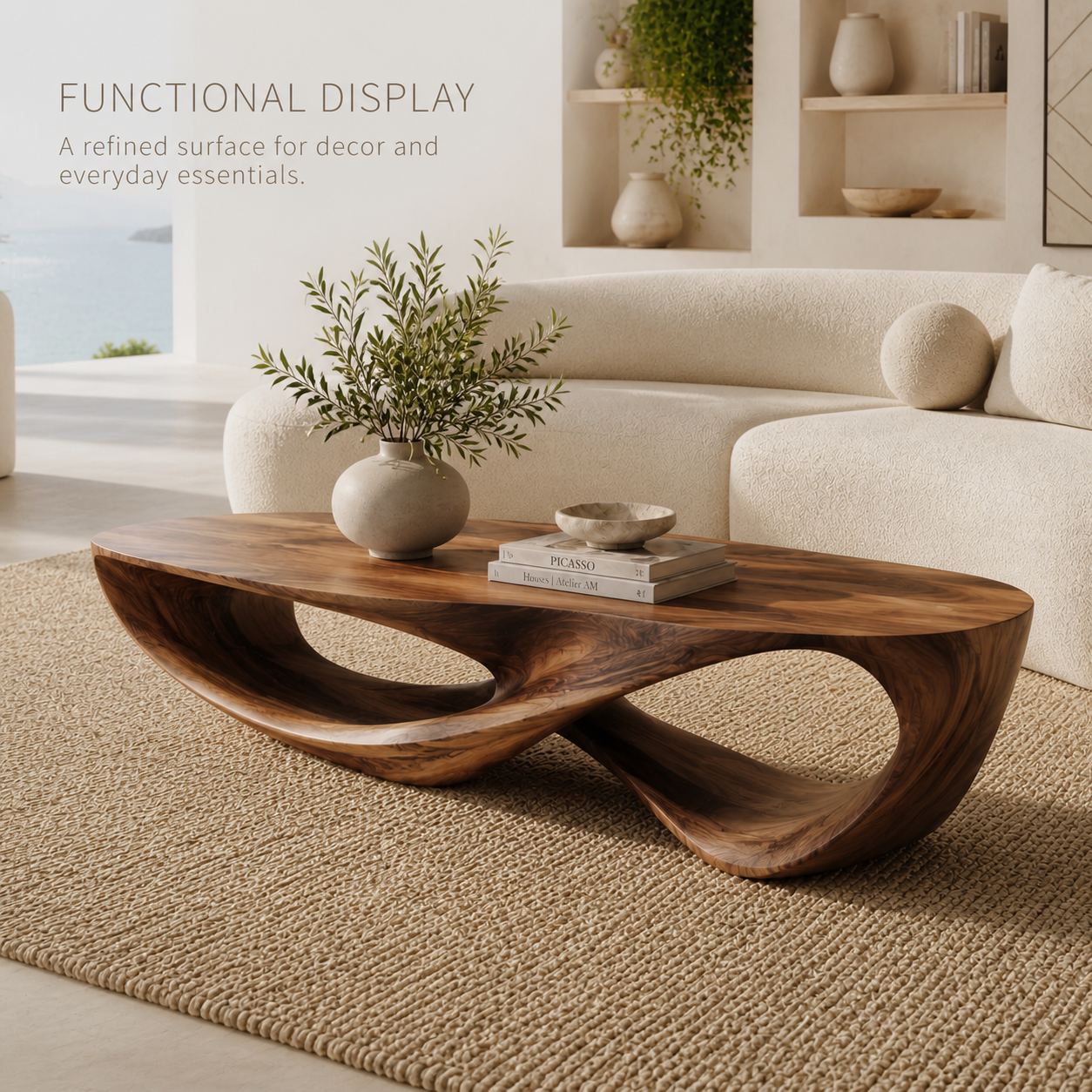 Selene Rounded Lounge Coffee Table - Design 190 - product image 07