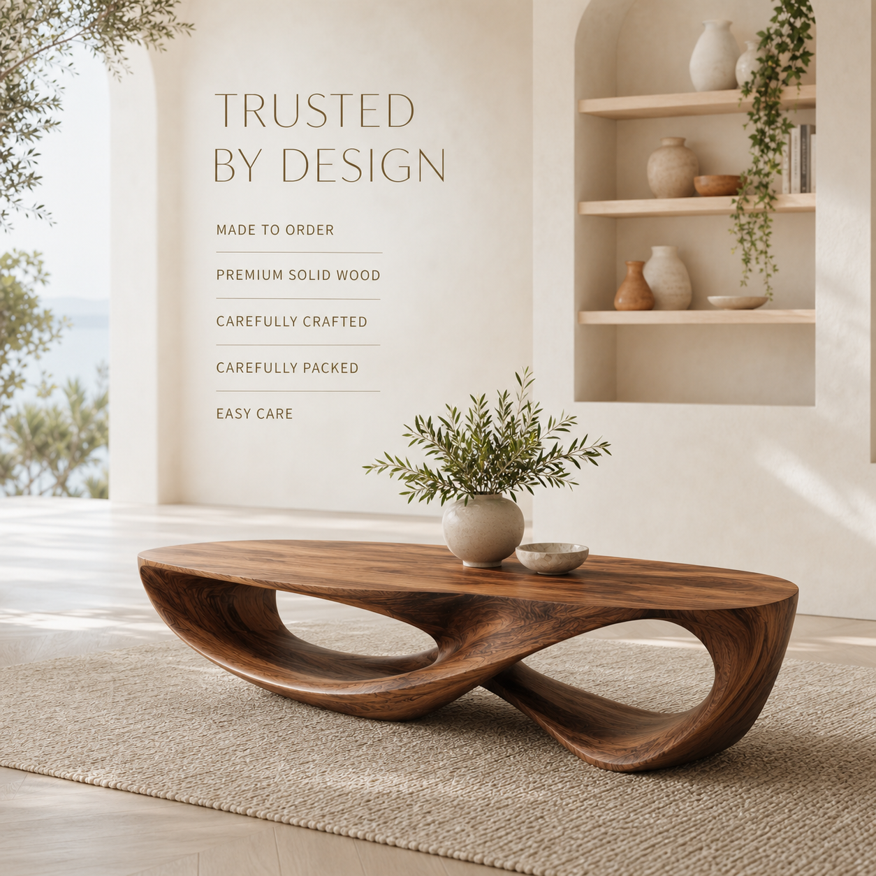 Selene Rounded Lounge Coffee Table - Design 190 - product image 09