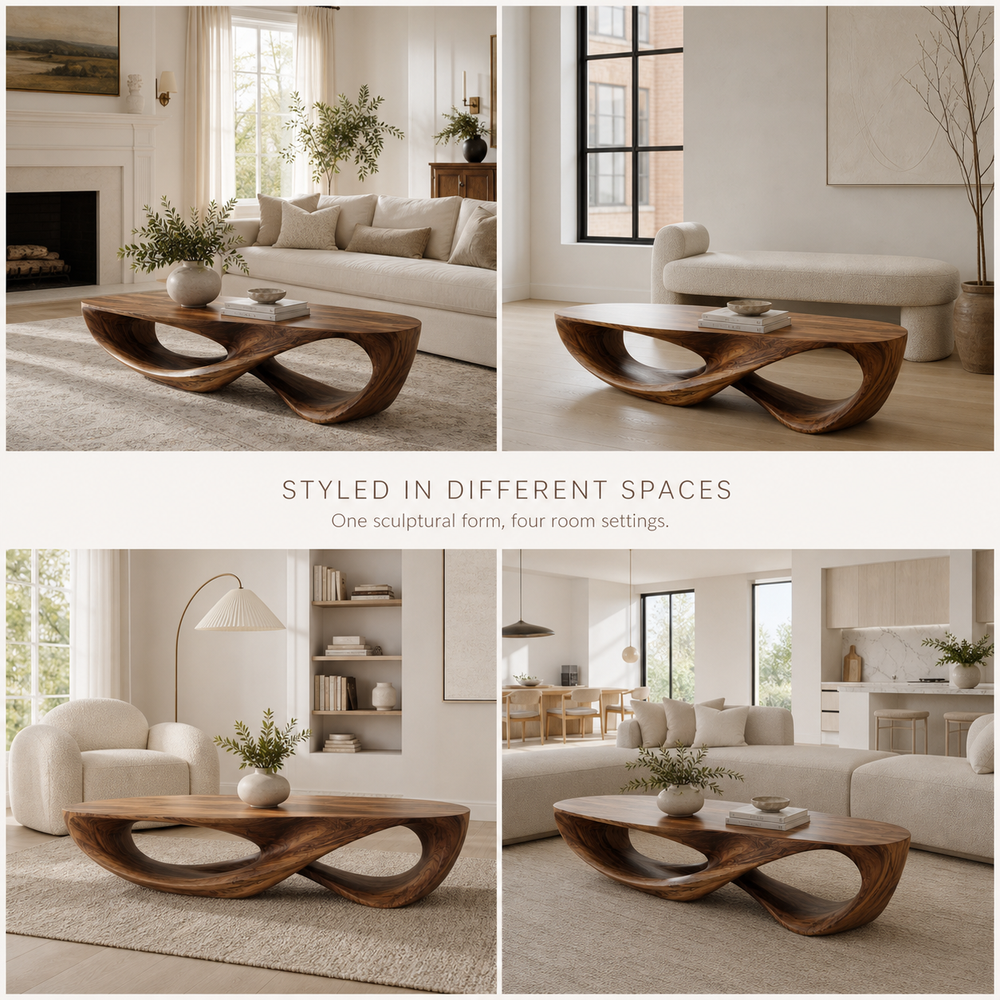 Selene Rounded Lounge Coffee Table - Design 190 - product image 10