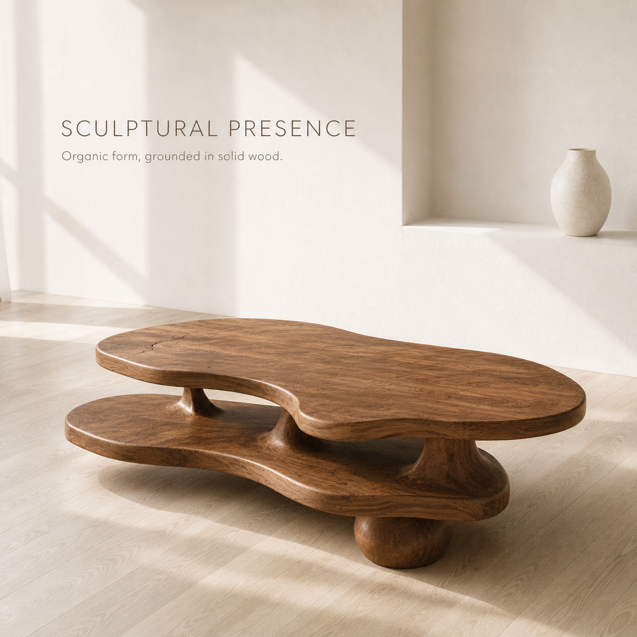Mira Flow Wood Coffee Table - Design 192 - product image 03