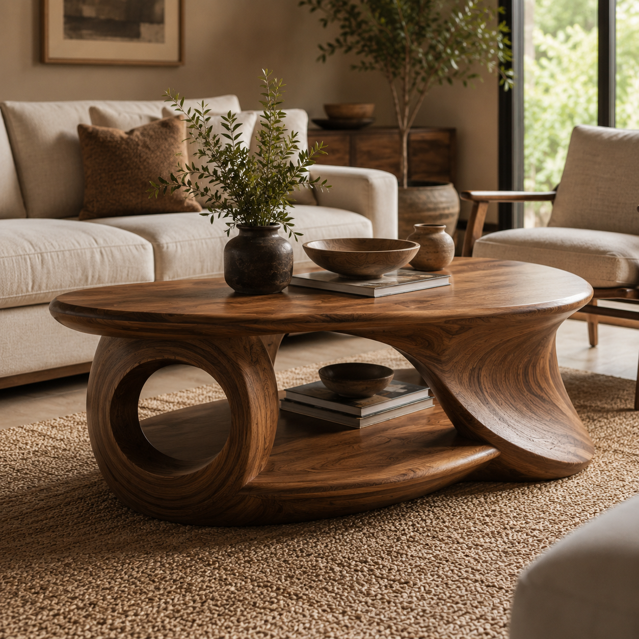 Vale Sculptural Coffee Table - Design 194 - main view