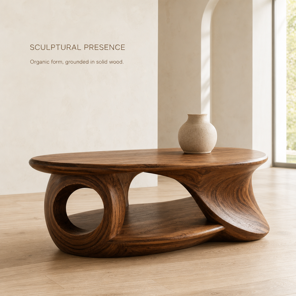 Vale Sculptural Coffee Table - Design 194 - product image 03