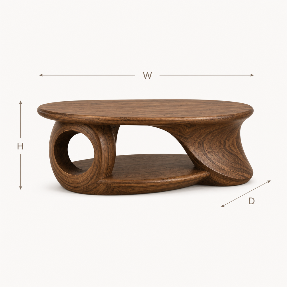 Vale Sculptural Coffee Table - Design 194 - product image 08