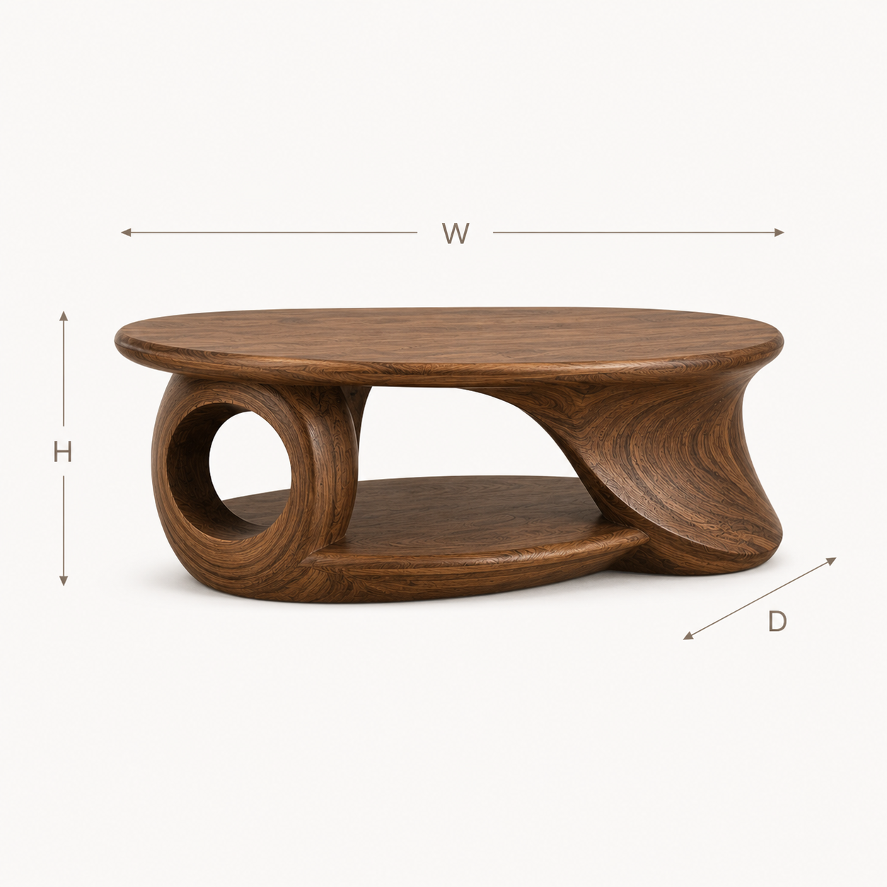 Vale Sculptural Coffee Table - Design 194 - product image 08