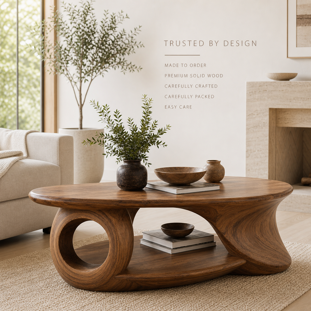 Vale Sculptural Coffee Table - Design 194 - product image 09