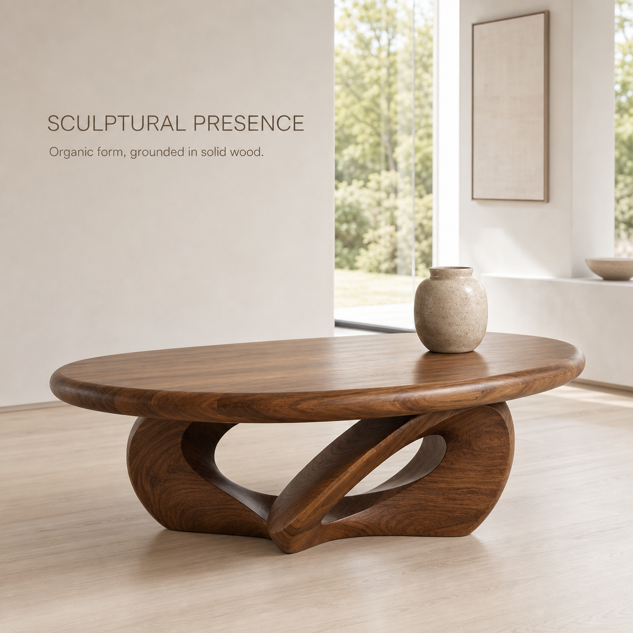 Celine Warm Modern Coffee Table - Design 196 - product image 03